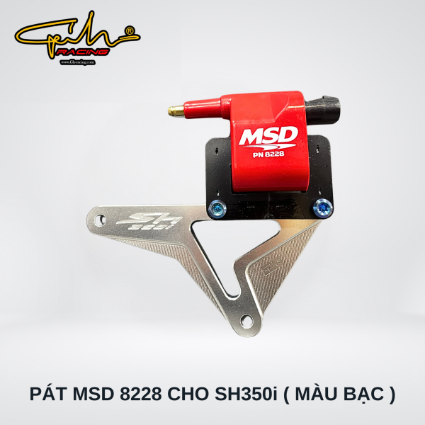 Pat MSD 8228 cho SH350i V2 ( Màu Bạc )